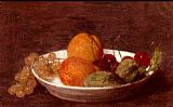 Henri Fantin-Latour A Bowl Of Fruit painting
